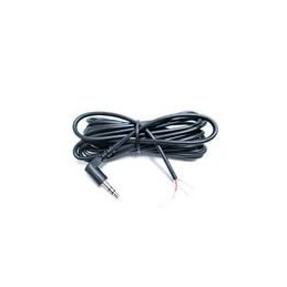 1 pcs : 172-7432-E - Audio Cables / Video Cables / RCA Cables 3.5 STEREO PLG/R/A 915mm BLACK/STRIP/TIN