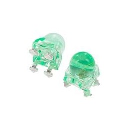 10 pcs : ALMD-CM3F-Y1002 - Standard LEDs - SMD LAMP 5MM GREEN InGaN 30deg