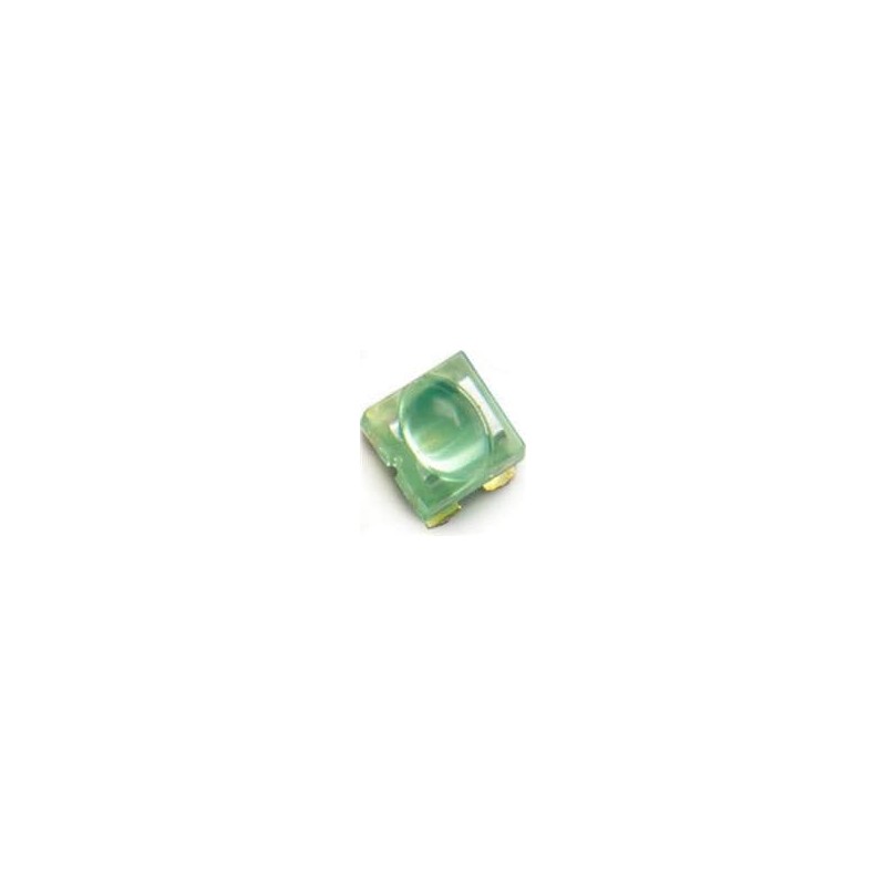 10 pcs : ALMD-LM36-14002 - Standard LEDs - SMD Green 4mm SMT Oval 50x100 Degrees