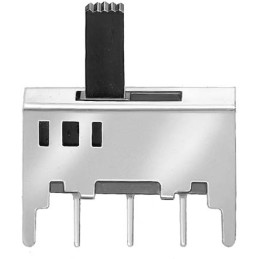 5 pcs - KNITTER-SWITCH PCB Slide Switch DPST Latching 350 mA @ 30 V dc Slide