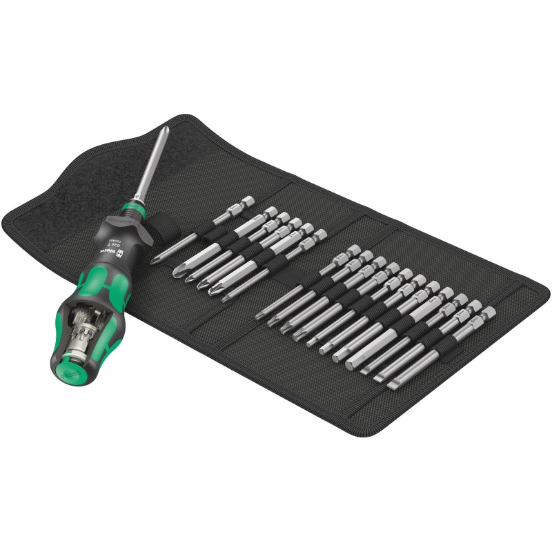 1 pcs - Wera 05057482001 Interchangeable Screwdriver Set, 18-Piece