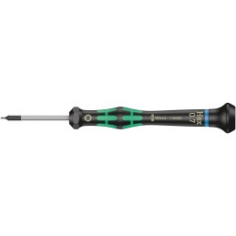 1 pcs - Wera Hexagon Precision Screwdriver, 0.7 mm Tip, 40 mm Blade, 137 mm Overall