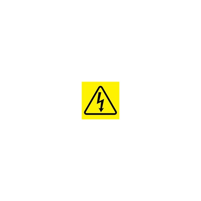 1 pcs : PESC-J-AT - Labels & Industrial Warning Signs 19MM X 19MM YEL GMC MKR/SOLD PER CRD
