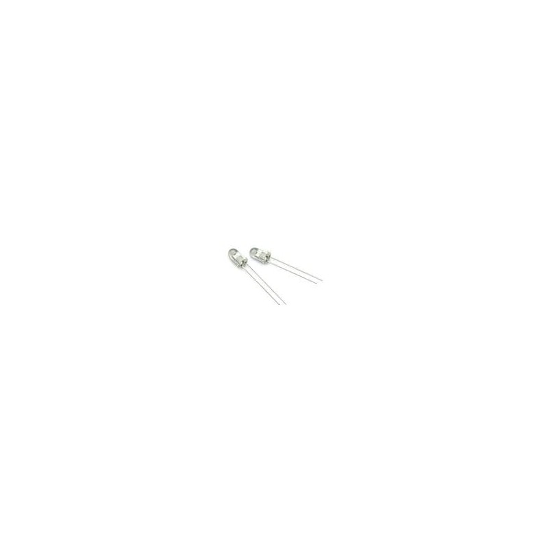 10 pcs : HR5P-N4FB-00000 - Infrared Emitters - High Power IR Lamp 5mm 940nm 50deg