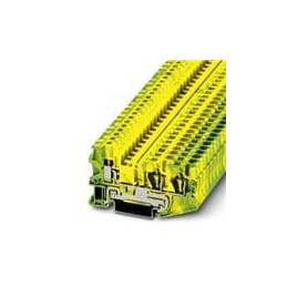 1 pcs : 3033074 - DIN Rail Terminal Blocks STU 4-TWIN-PE