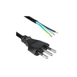 1 pcs : 380003-E01 - AC Power Leads INTL 2.5m 3X1.0 10A ITALY CEI 23-50
