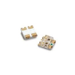 10 pcs : HSMF-C187 - Standard LEDs - SMD Chip Biclr Grn/Blue