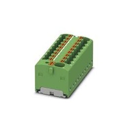 1 pcs : 1047422 - DIN Rail Terminal Blocks PTFIX 4/18X1 5 GN