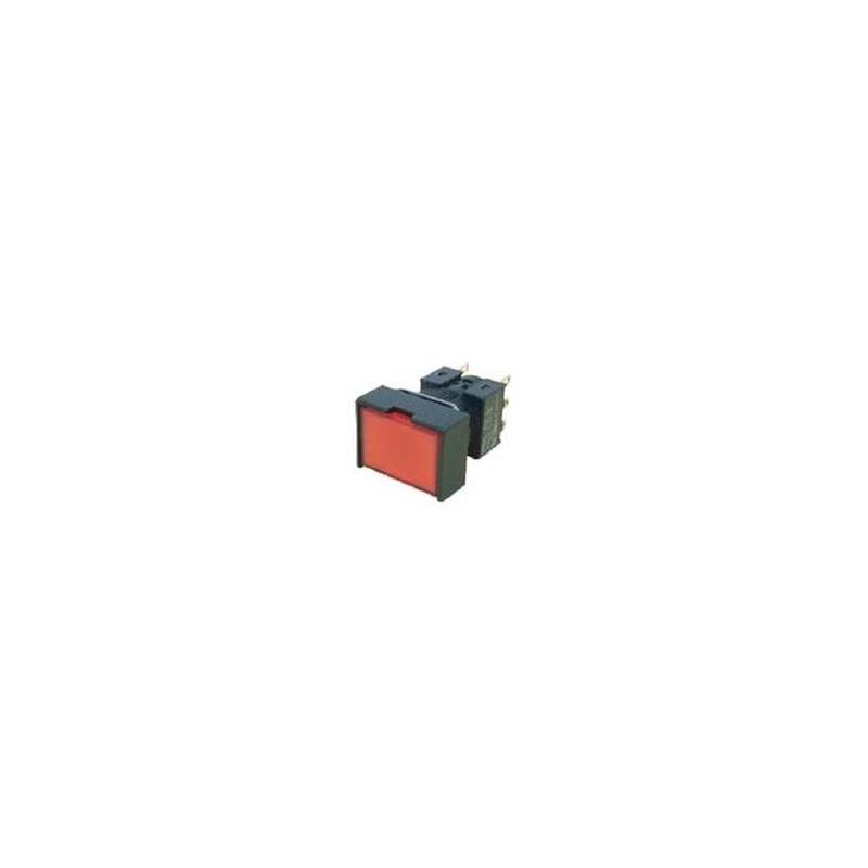1 pcs : A165L-JR - Industrial Panel Mount Indicators / Switch Indicators Rectangle Red LED IP65