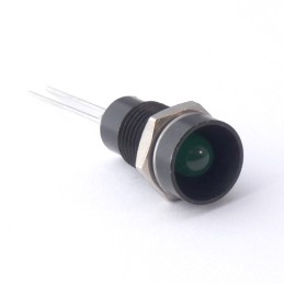1 pcs - CML Innovative Technologies Panel Mount Indicator, 8mm Mounting Hole Size, Lead Wires Termination, IP40