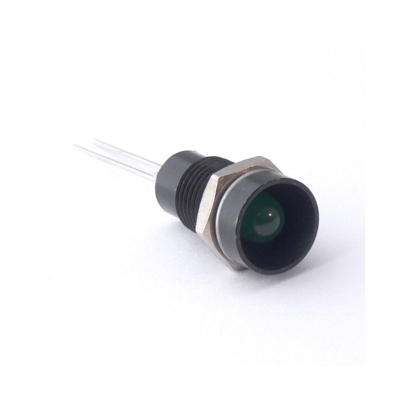 1 pcs - CML Innovative Technologies Panel Mount Indicator, 8mm Mounting Hole Size, Lead Wires Termination, IP40