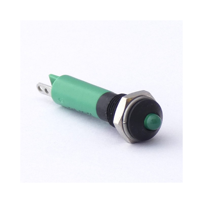 1 pcs - CML Innovative Technologies Panel Mount Indicator, 6mm Mounting Hole Size, Solder Tab Termination, IP40