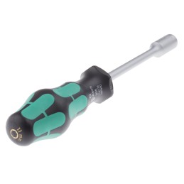 1 pcs - Wera Hexagon Nut Driver, 11 mm Tip, 125 mm Blade, 237 mm Overall