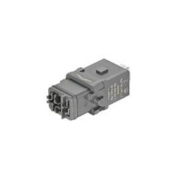 1 pcs : 09100033106 - Heavy Duty Power Connectors HAN 1A 3+PE FML SHLD INSRT FOR LOCK LVR