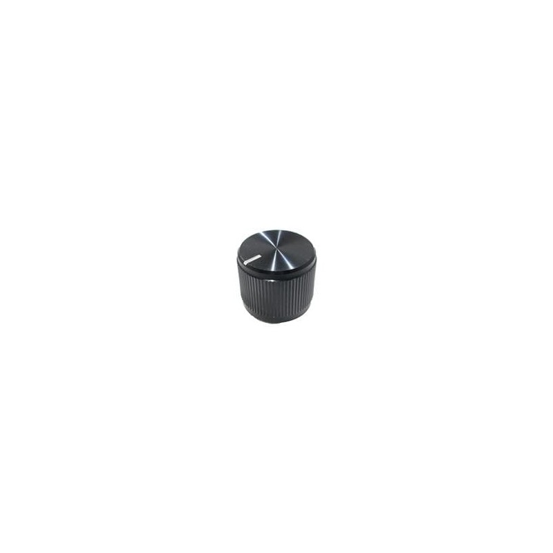 1 pcs : 450-7005 - Knobs & Dials BLACK ALUM .75'DIA.