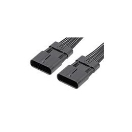 1 pcs : 45146-1001 - Rectangular Cable Assemblies Squba OTS Cable Plug SR 150mm 10Ckt BLK