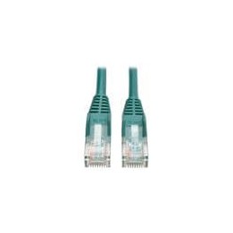 1 pcs : N001-025-GN - Ethernet Cables / Networking Cables 25'Cat5e/Cat5 350MHz RJ45 M/M Green 25'