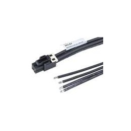 1 pcs : 224086-1043 - Specialised Cables Mini-Fit Max Female-to-Pigtail Cable ASSY Tin Plt 4 Ckts 300mm Lgth 2.5mm Blk