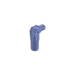 1 pcs : 09930010508 - Heavy Duty Power Connectors Han S Hood, angled, blue, 25-50mm