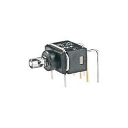 1 pcs : GB15JHC - Pushbutton Switches SPDT ON-(ON) 0.4VA RED RIGHT ANGLE PC