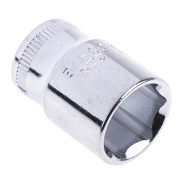 1 pcs - Bahco 1/4 in Drive 1/2in Standard Socket, 6 point, 24.7 mm Overall Length