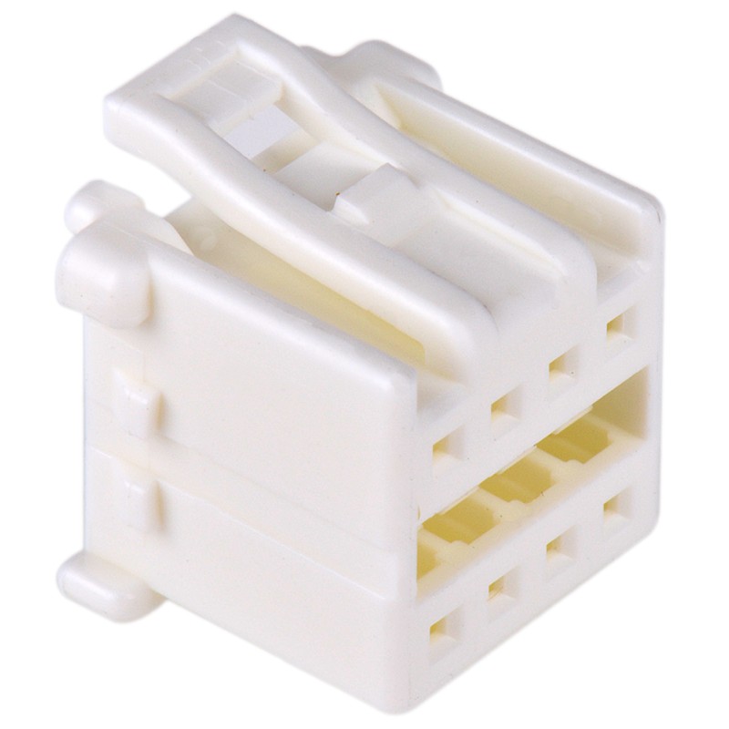 10 pcs - Molex, MicroClasp Female Connector Housing, 2mm Pitch, 8 Way, 2 Row