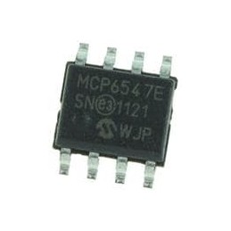 10 pcs : MCP6547-E/SN - Analog Comparators Dual 1.6V Open Drain Comp