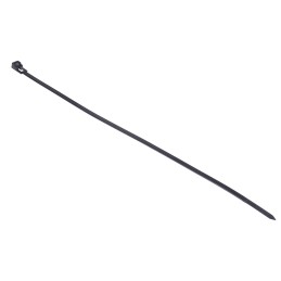 1 Bag of 100 - RS PRO Cable Tie, Releasable, 300mm x 4.5 mm, Black Nylon, Pk-100