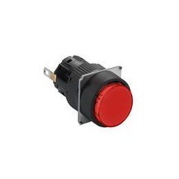 1 pcs : XB6EAV4BP - Industrial Panel Mount Indicators / Switch Indicators PL, Round, red, 24V,