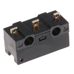 5 pcs - Omron Pin Plunger Micro Switch, Solder Terminal, 100 mA @ 30 V dc, SPDT, IP40