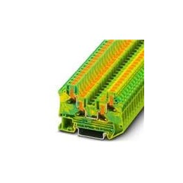 1 pcs : 1088736 - DIN Rail Terminal Blocks PTV 4-QUATTRO-PE
