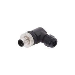 1 pcs : 1200710049 - Circular Metric Connectors MIC 5P M/M-ATTCH 90D PG7 SCRE