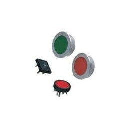 1 pcs : 1241.1113.7098 - Pushbutton Switches MCS 18 FP. RD. SW-WS
