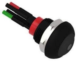 1 pcs - TE Connectivity PB6 Series Illuminated Push Button Switch, (On)-Off, Panel Mount, SPST - NO, Yellow LED, 50 V dc, 125V