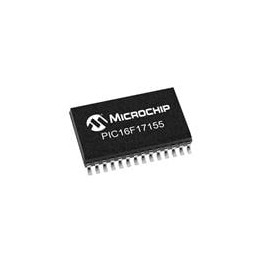 10 pcs : PIC16F17155T-I/SO - 8-bit Microcontrollers - MCU 14KB Flash, 1KB RAM, 128B EEPROM, 12b Diff. ADCC, 1xOP-AMP, 2x16-bit d