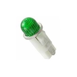 1 pcs : 1053QA5 - Panel Mount Indicator Lamps GREEN DIFFUSED 1/2' MOUNTING HOLE