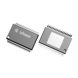 1 pcs - Infineon TLE73682EXUMA3, Triple-Channel, Step Down DC-DC Converter, Adjustable, 800mA 36-Pin, DSO