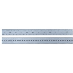 1 pcs - RS PRO 900mm Steel Imperial, Metric Ruler, With UKAS Calibration