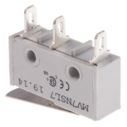 5 pcs - RS PRO Lever Subminiature Micro Switch, Solder Terminal, 2 A @ 250 V ac, SPST, IP40