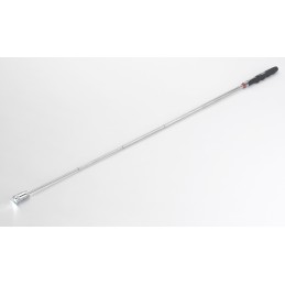 1 pcs - Eclipse 3kg Lift Capacity Magnetic Pick Up Tool Extendable Pick Up Tool, 810 mm Stainless Steel With PVC Handle