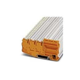 1 pcs : 3209109 - DIN Rail Terminal Blocks STIO-IN 2.5/4-PE OG