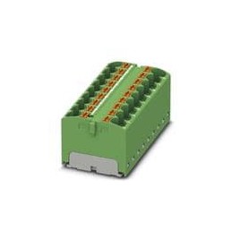 1 pcs : 3273974 - DIN Rail Terminal Blocks PTFIX 18X4-G GN