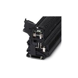 1 pcs : 3046090 - DIN Rail Terminal Blocks UT4-HESILED24(5X20) FUSE TERM BLOCK