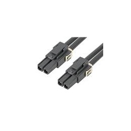 1 pcs : 216400-1023 - Rectangular Cable Assemblies Mega-Fit SR R-R 2Ckt 600mm Cable