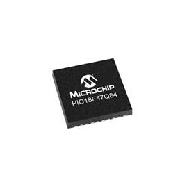 10 pcs : PIC18F47Q84T-I/NHX - 8-bit Microcontrollers - MCU CAN-FD,128KB Flash,13KB RAM,1KB EE,12-bit ADC3, DAC, DSM, PWMS, CIPS,