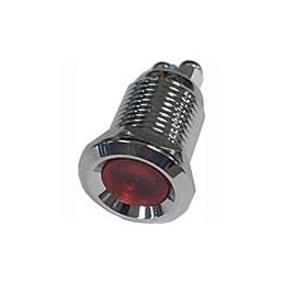 1 pcs : FL1M-12CA-1-R110V - LED Panel Mount Indicators LED RED 12MM NUT 110VAC/DC