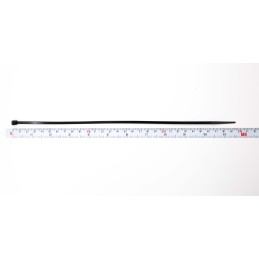 1 Bag of 100 - RS PRO Cable Tie, 292mm x 3.6 mm, Black Nylon, Pk-100