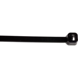 1 Bag of 100 - RS PRO Cable Tie, 292mm x 3.6 mm, Black Nylon, Pk-100