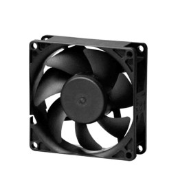 1 pcs - Sunon Axial Fan, 12 V dc, DC Operation, 37cfm, 1.08W, 104mA Max, IP20, 80 x 80 x 25mm
