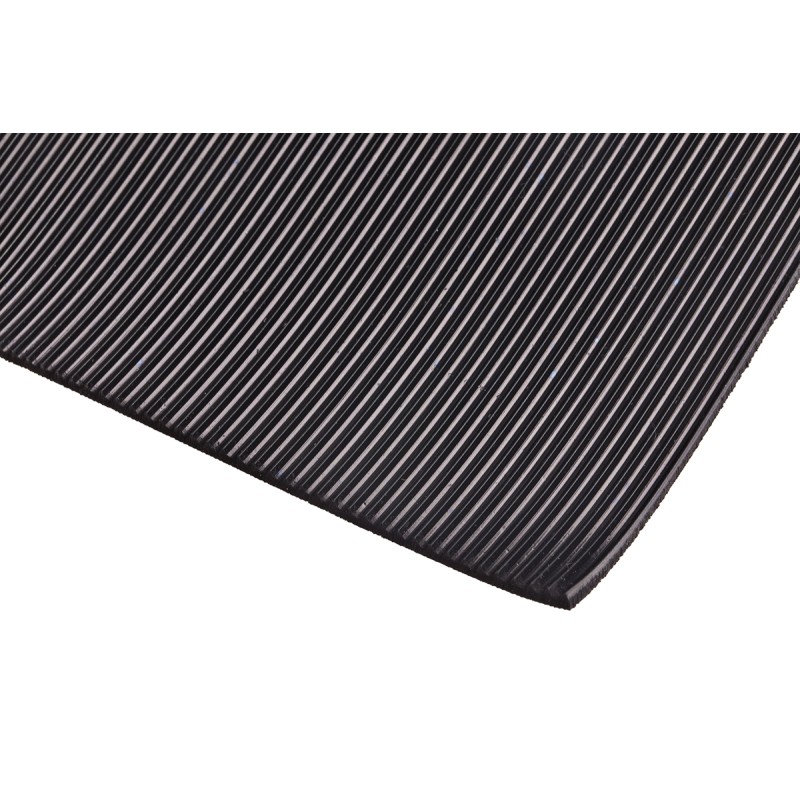 1 pcs - RS PRO Black Rubber Mat, L668mm x W515mm